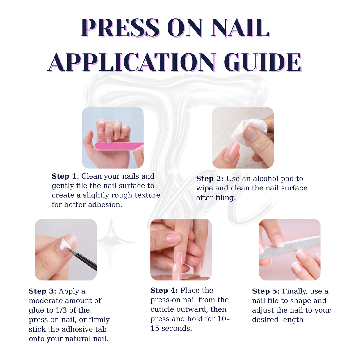 Press-on Nails Gothic Leopard