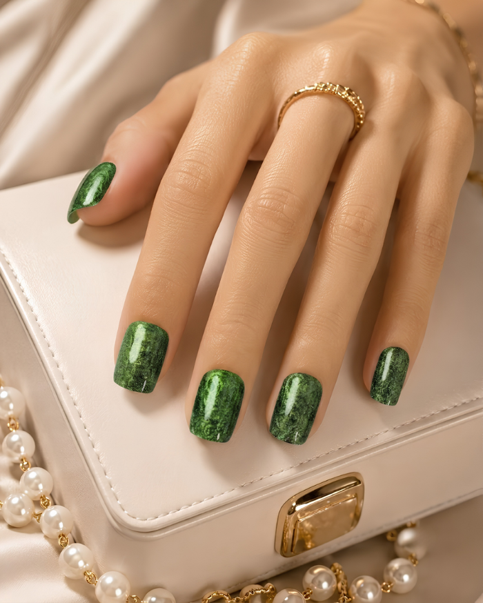 Press-on Nails Goblin Glow