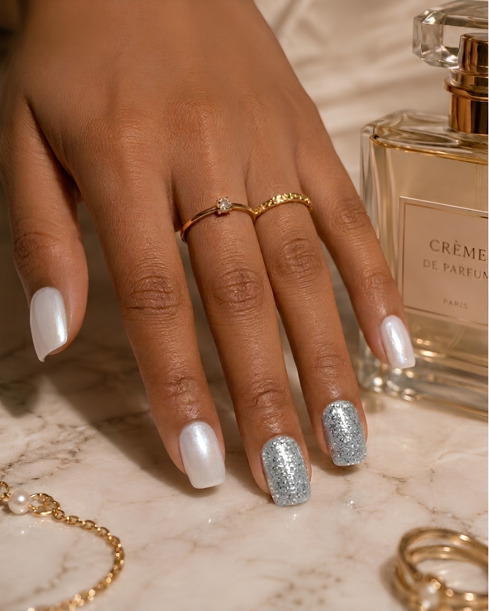 Press-on Nails Baby Crystal